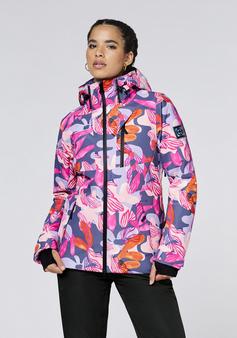 Rückansicht von Chiemsee Skijacke Skijacke Damen 3029 Purple/Pink