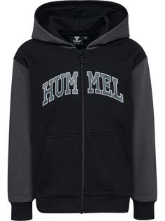 hummel hmlALVIN HOODIE Sweatshirt Kinder ASPHALT