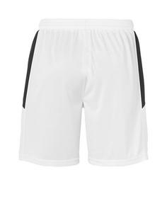 Rückansicht von Uhlsport Goal Short Hose kurz Fußballshorts Herren weissschwarz