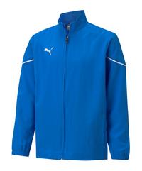 PUMA teamRISE Sideline Trainingsjacke Kids Trainingsjacke Kinder - blauschwarz