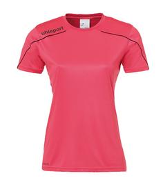 Uhlsport Stream 22 Trikot kurzarm Damen Fußballtrikot Damen PinkSchwarz