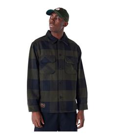 New Era Ne Branded Plaid Trainingsjacke Sweatjacke Herren gruen