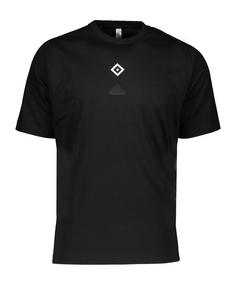 adidas Hamburger SV Z.N.E. T-Shirt Fanshirt schwarz