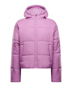 Nike Synthetic Puffer Jacke Damen Sweatjacke Damen rosa