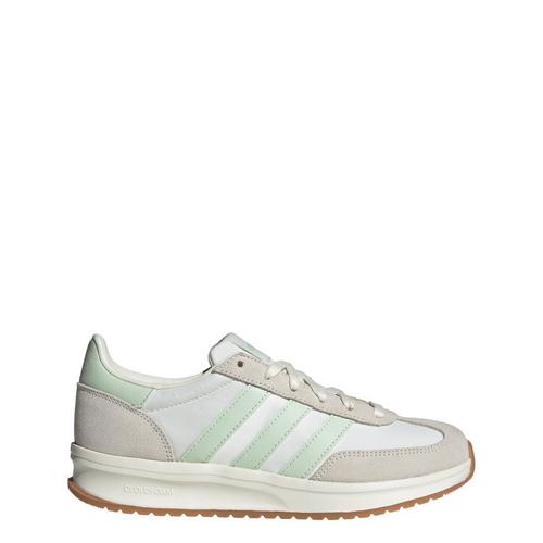 Rückansicht von adidas Run 72 Schuh Sneaker Damen Off White / Linen Green / Gum