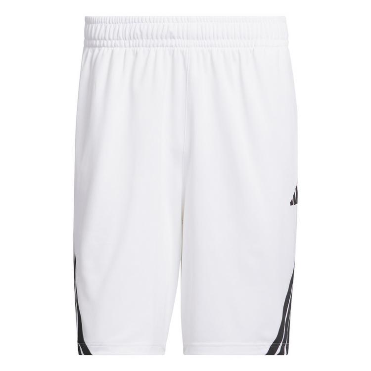 adidas adidas Legends 3-Streifen Basketball Shorts Basketball-Shorts Herren - White / Black - 0 | SportScheck