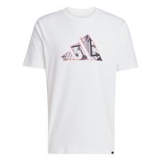 adidas Logo Graphic T-Shirt T-Shirt Herren White