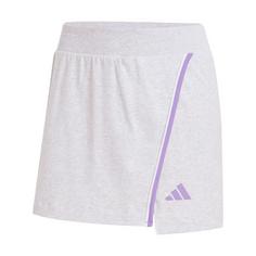 adidas Essentials Color-Pop Cotton Skort Funktionsshorts Damen Light Grey Heather