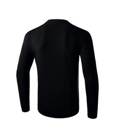 Rückansicht von Erima Liga Trikot langarm Fußballtrikot Herren schwarz