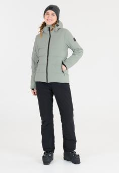 Rückansicht von Whistler Lakeland Skijacke Damen 3103 Slate Gray