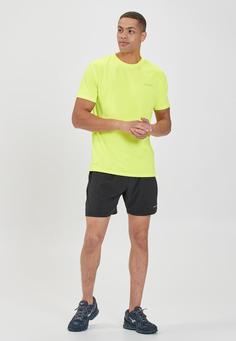 Rückansicht von Endurance Vernon Funktionsshirt Herren 5001 Safety Yellow