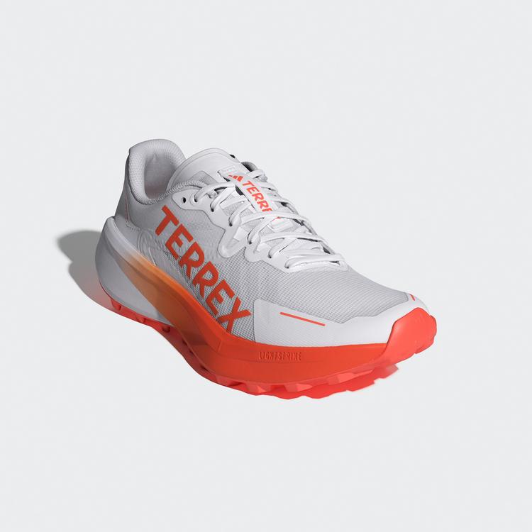 adidas adidas Terrex Agravic 3 Trailrunning-Schuh Laufschuhe Damen - Cloud White / Semi Impact Orange / Dash Grey - 3 | SportScheck