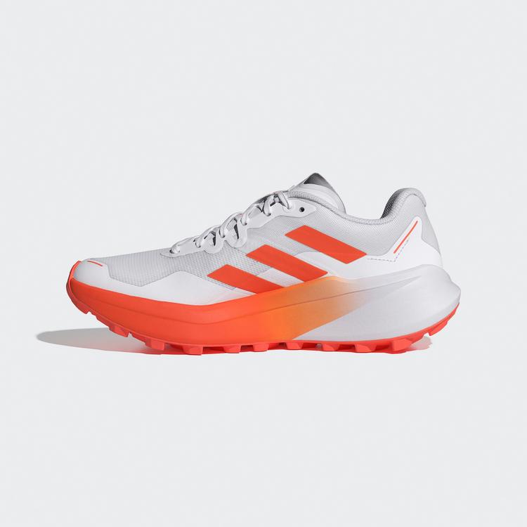 adidas adidas Terrex Agravic 3 Trailrunning-Schuh Laufschuhe Damen - Cloud White / Semi Impact Orange / Dash Grey - 5 | SportScheck