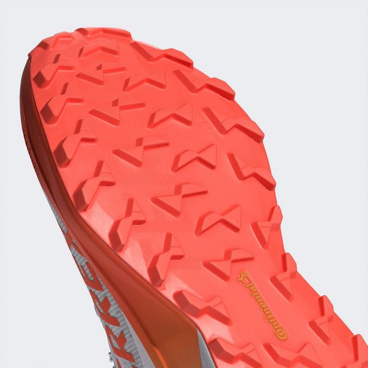 adidas adidas Terrex Agravic 3 Trailrunning-Schuh Laufschuhe Damen - Cloud White / Semi Impact Orange / Dash Grey - 8 | SportScheck