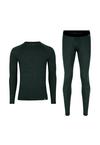 DANISH ENDURANCE Merino Baselayer W&auml;scheset Herren - dark green