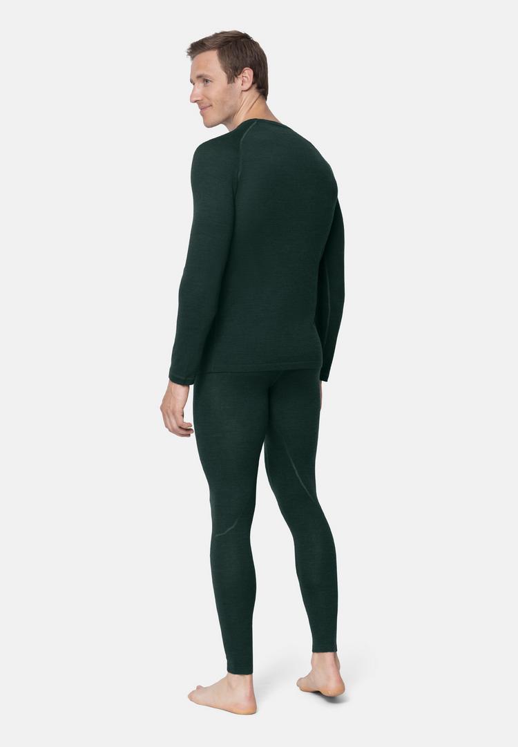 DANISH ENDURANCE DANISH ENDURANCE Merino Baselayer W&auml;scheset Herren - dark green - 1 | SportScheck