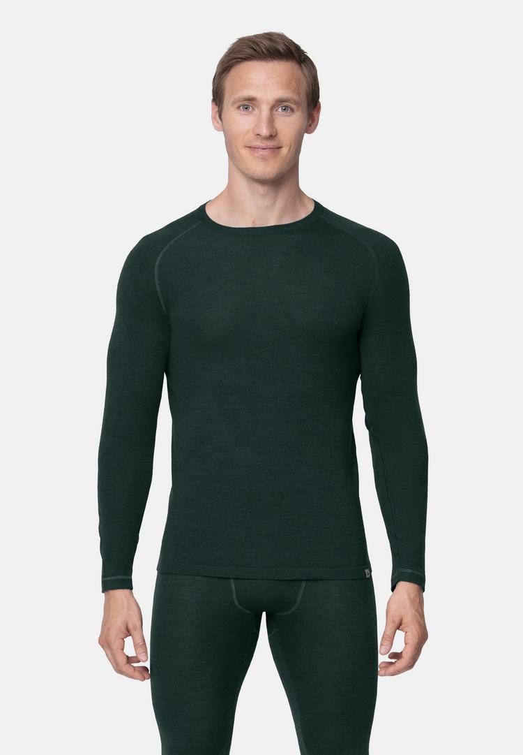 DANISH ENDURANCE DANISH ENDURANCE Merino Baselayer W&auml;scheset Herren - dark green - 2 | SportScheck