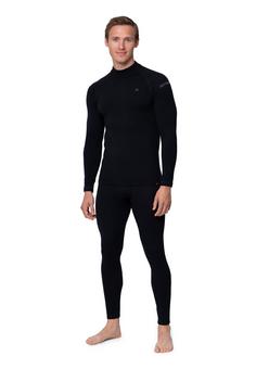 Rückansicht von DANISH ENDURANCE Extreme Baselayer Wäscheset Herren schwarz