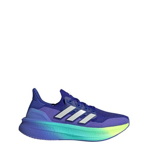 Rückansicht von adidas Ultraboost 5 Laufschuh Laufschuhe Lucid Blue / Zero Metalic / Flash Aqua