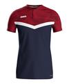 JAKO Iconic Polo Poloshirt Herren - blaurot