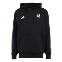 adidas Frankreich Essentials 3-Streifen Hoodie Hoodie Herren - Black