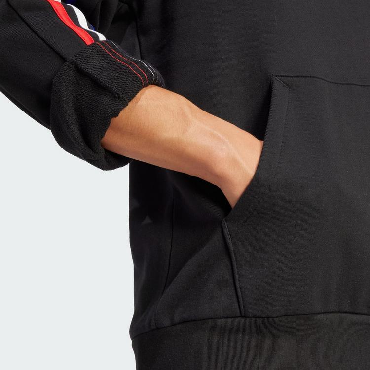 adidas adidas Frankreich Essentials 3-Streifen Hoodie Hoodie Herren - Black - 1 | SportScheck