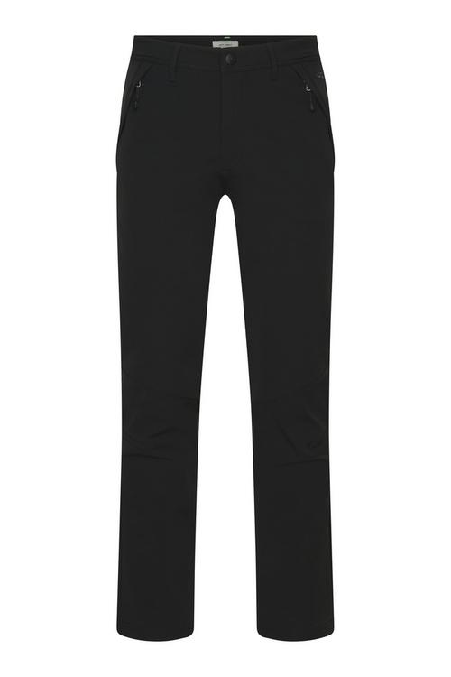 Rückansicht von Jeff Green Aike Softshellhose Herren Black