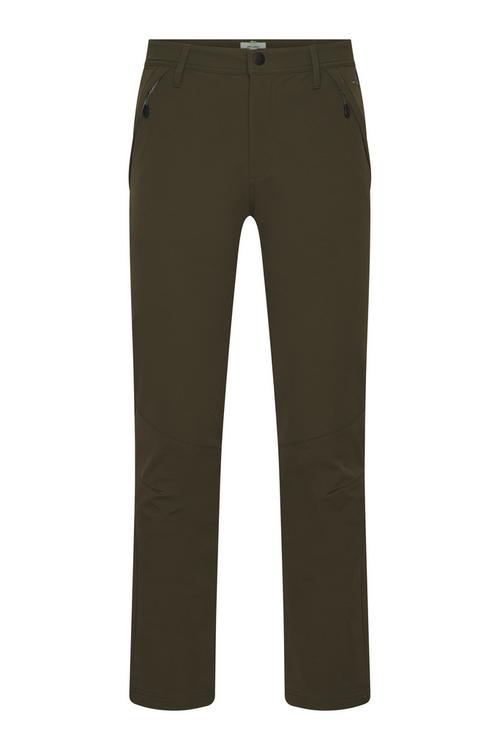 Rückansicht von Jeff Green Aike Softshellhose Herren Smoke