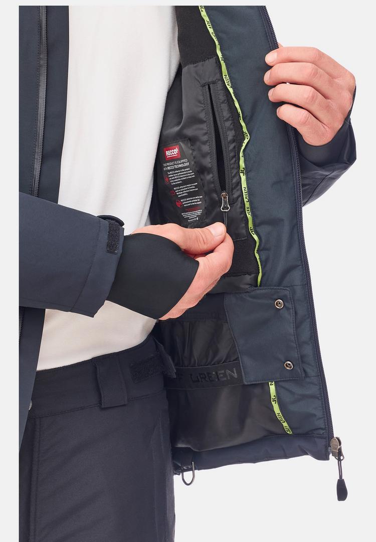 Jeff Green Jeff Green Bergen Skijacke Herren - Deep Black - 14 | SportScheck