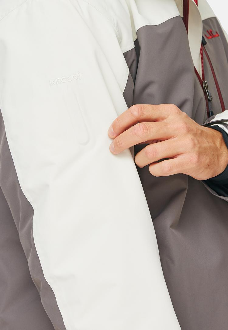 Jeff Green Jeff Green Bergen Skijacke Herren - Silver Birch/ Dark Gull Grey Var 1 - 13 | SportScheck