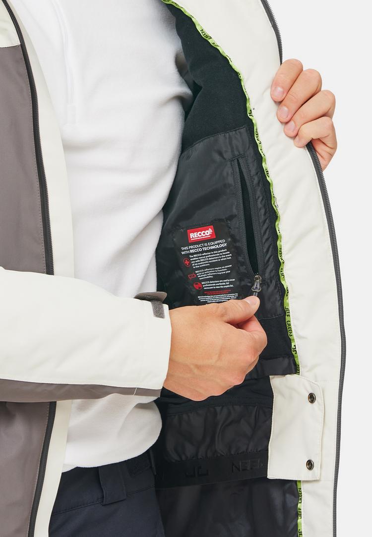 Jeff Green Jeff Green Bergen Skijacke Herren - Silver Birch/ Dark Gull Grey Var 2 - 13 | SportScheck