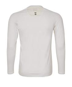 Rückansicht von hummel First Performance Sweatshirt Funktionsshirt Herren Weiss