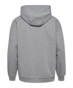 Rückansicht von hummel 1. Fc Köln Fan Loose Hoody 2024/2025 Sweatshirt grau