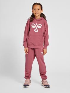 Rückansicht von hummel hmlNUETTE PANTS Hose Kinder DECO ROSE