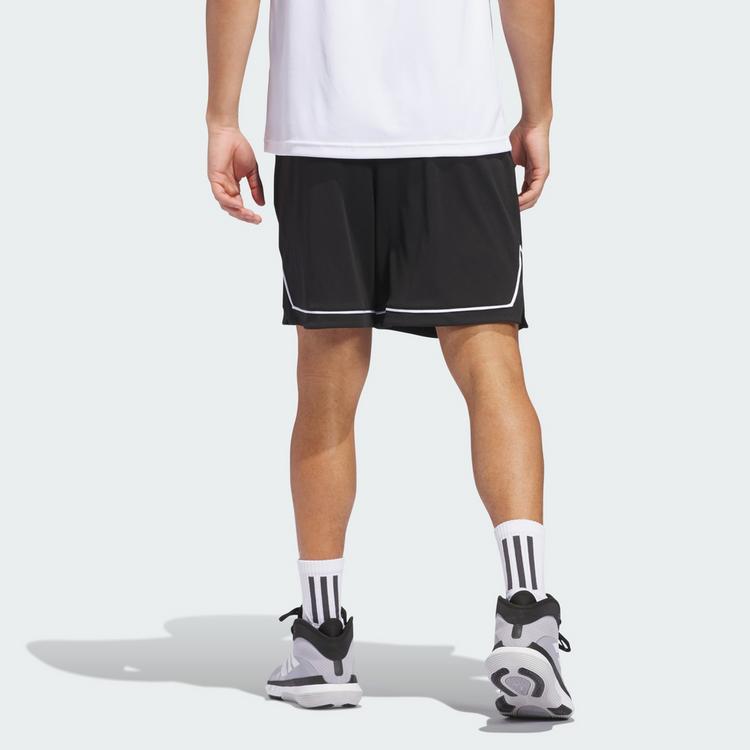 adidas adidas adidas Basketball Badge of Sport Shorts Basketball-Shorts Herren - Black / White - 1 | SportScheck