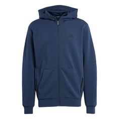 adidas Designed for Training Kapuzenjacke Sweatshirt Herren Aurora Ink