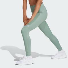 Rückansicht von adidas Ultimateadidas Reflective 7/8-Leggings Leggings Damen Silver Green