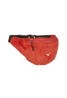 Rückansicht von Cleptomanicx Hipbag Healer Cord Bauchtasche Mineral Red