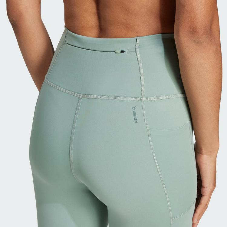 adidas adidas Ultimateadidas Reflective 7/8-Leggings Leggings Damen - Silver Green - 0 | SportScheck