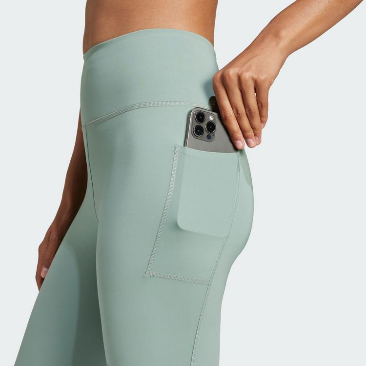 adidas adidas Ultimateadidas Reflective 7/8-Leggings Leggings Damen - Silver Green - 1 | SportScheck