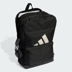 Rückansicht von adidas Rucksack Motion Rucksack Daypack Black / Wonder Beige