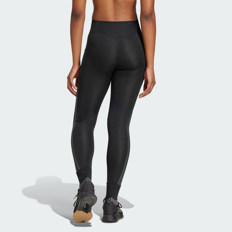 adidas adidas Optim&eacute; 3-Stripes Full-Length Leggings Leggings Damen - Black - 1 | SportScheck