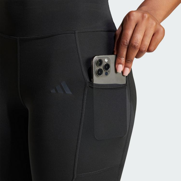 adidas adidas Optim&eacute; 3-Stripes Full-Length Leggings Leggings Damen - Black - 0 | SportScheck