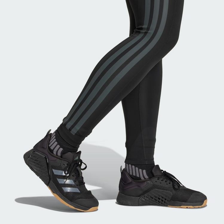 adidas adidas Optim&eacute; 3-Stripes Full-Length Leggings Leggings Damen - Black - 1 | SportScheck