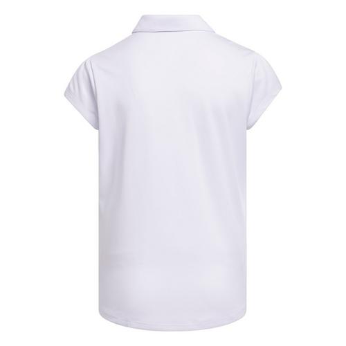 Rückansicht von adidas Performance Kids Poloshirt Funktionsshirt Kinder White