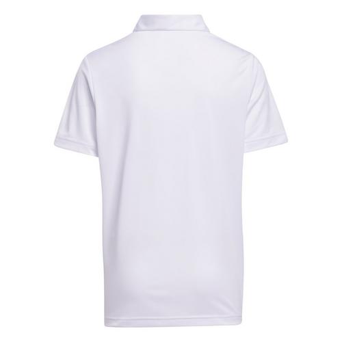 Rückansicht von adidas Performance Short Sleeve Kids Poloshirt Funktionsshirt Kinder White