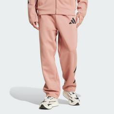 Rückansicht von adidas adidas Z.N.E. Open-Hem Hose Trainingshose Herren Warm Clay