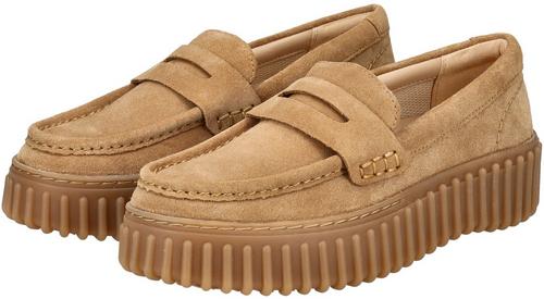 Rückansicht von Clarks Slipper Slipper Damen Sand