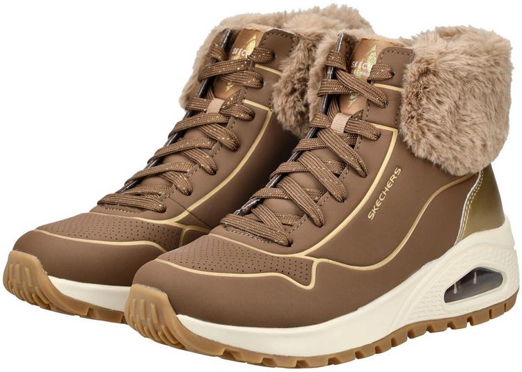 Skechers Skechers Stiefelette Stiefel Damen - Grau/Braun - 0 | SportScheck