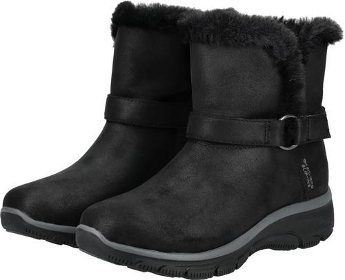 Rückansicht von Skechers Stiefelette Stiefel Damen Schwarz